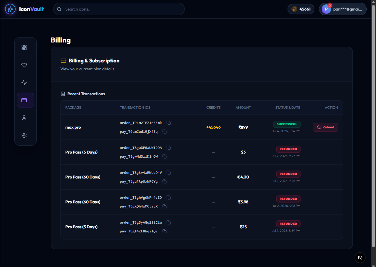 Billing Dashboard